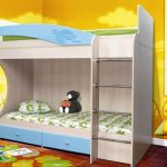 letto a castello a forma di delfino