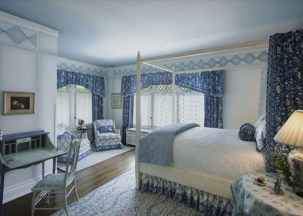 camera da letto in stile shabby chic