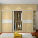 armadio scorrevole all'interno