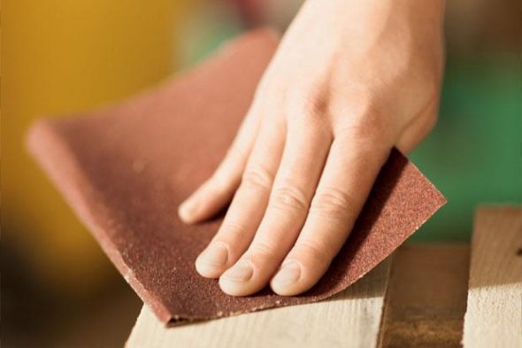levigatura dei pallet