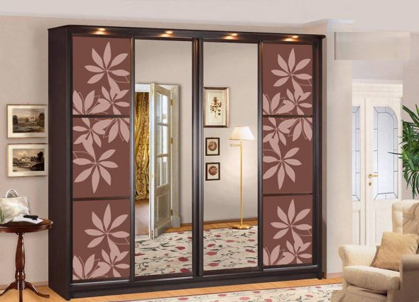 design moderno del guardaroba