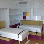 letto pieghevole verticale