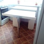 tavolo estraibile bianco