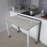 design del tavolo estraibile