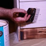 Colore della vernice per legno