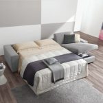 divano letto con materasso ortopedico di design