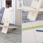 Sedie in legno di forma irregolare