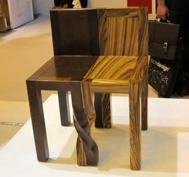 Sedia in legno con le tue mani