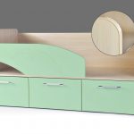 Letto per bambini Dolphin MDF