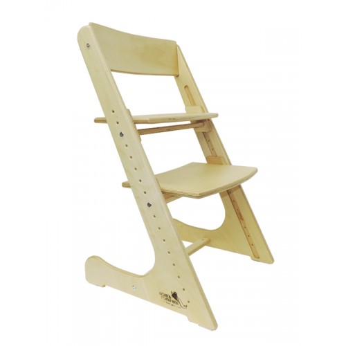 Sedia in legno per bambini in crescita