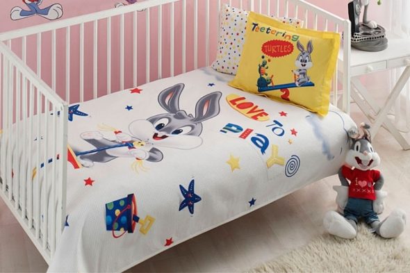 Copertina per neonati TAC Bebek Bugs Bunny Play Baby