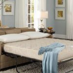 divano letto con materasso ortopedico foto