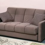 divano letto con materasso ortopedico in microfibra