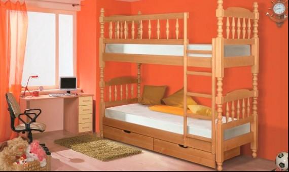 Letto a castello trasformabile