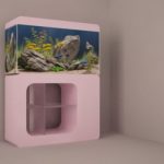 Supporto per immagine per acquario