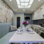 Interno della cucina in stile classico