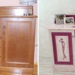 Cassettiera prima e dopo la ristrutturazione