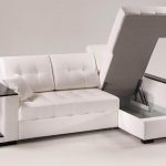 divano letto con materasso ortopedico e cassetto
