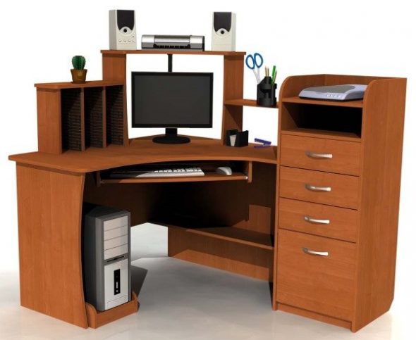 Costruisci una scrivania per computer