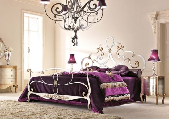 Letto in ferro battuto Krista