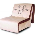Divano letto senza braccioli Hello Kitty