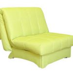 Poltrona letto color limone