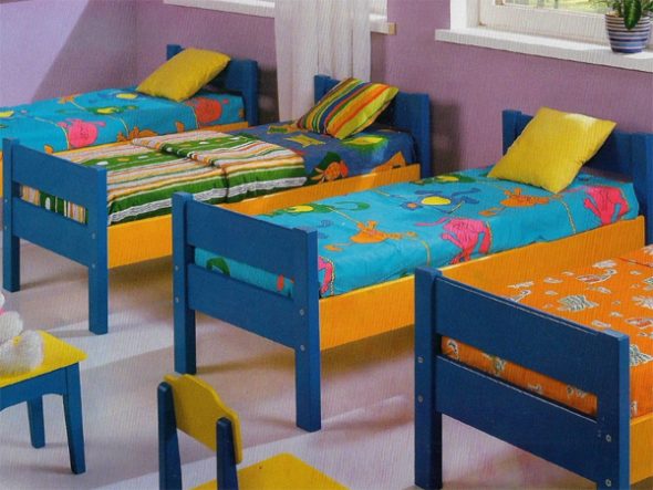 Letti per la scuola materna