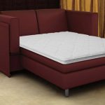 divano letto con materasso ortopedico bordeaux