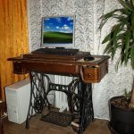 La mia nuova scrivania per computer