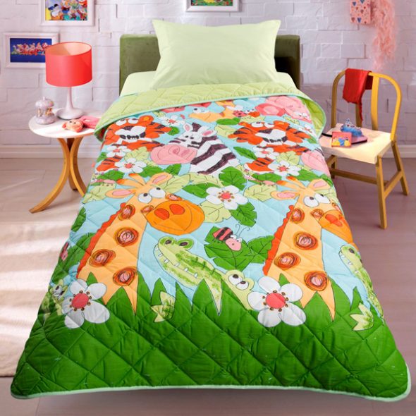 Coperta-copriletto Jungle