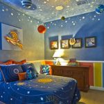 Copriletto per letto da bambino Pianeti