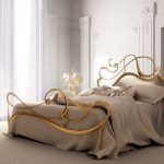 letto matrimoniale in ferro battuto