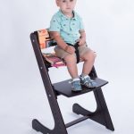 Sedia da crescita Piccolo Cavallo Gobbo con vernice