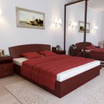 letto matrimoniale bordeaux