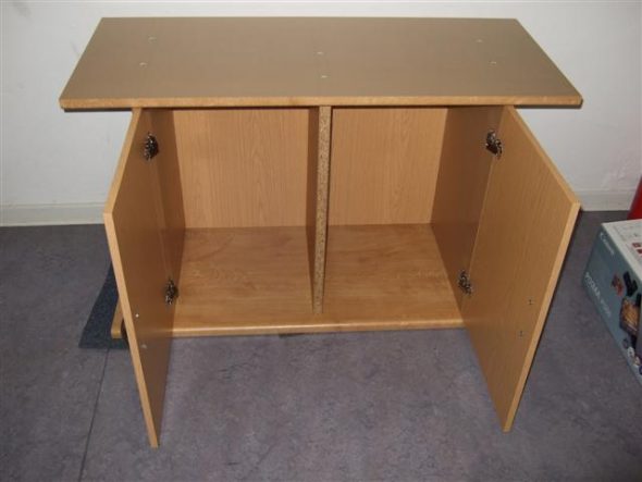 Comodino fatto in casa