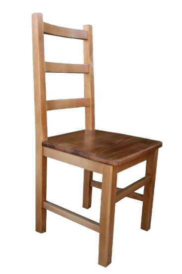 Sedia in legno duro