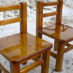 Sedia in legno fai da te per la casa