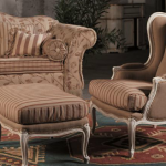 sedia inglese beige