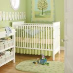 paracolpi per neonato verde