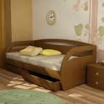 letto per bambini con cassetti