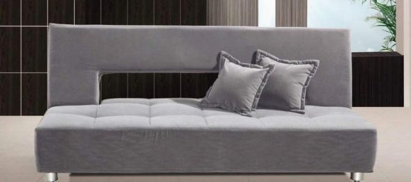 divano letto con materasso ortopedico di design