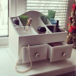 cassettiera per organizer per cosmetici