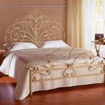 letto matrimoniale in ferro battuto