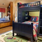 letto a castello nella cameretta dei bambini