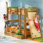 letto per bambini con scivolo