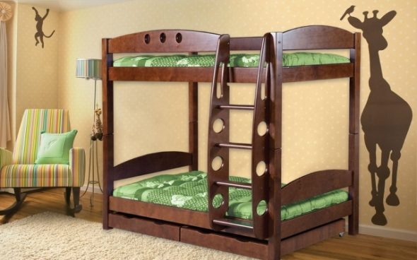 letto a castello alto