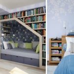 librerie in camera da letto