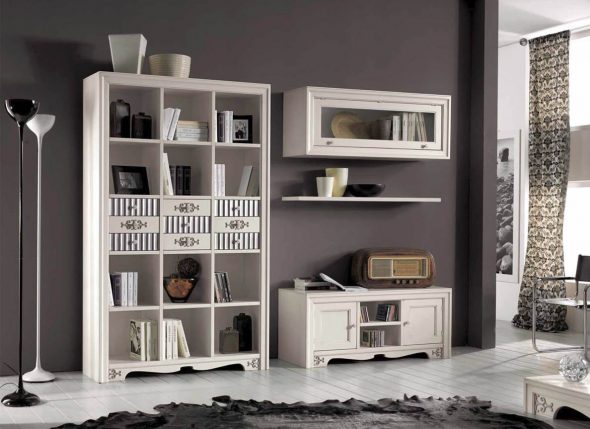 libreria all'interno