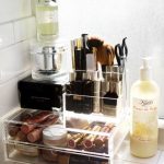 cassettiera cosmetica trasparente