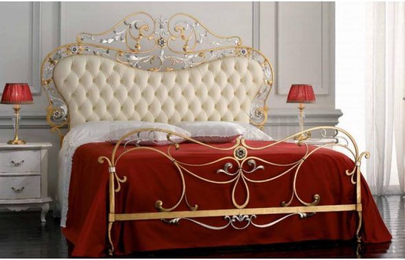 letto in ferro battuto